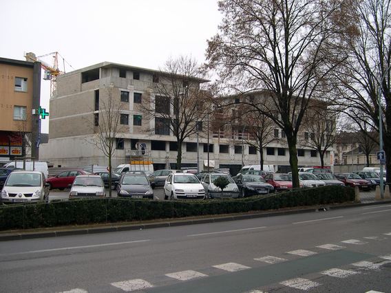  Immeuble en construction, Boulevard du 14 juillet